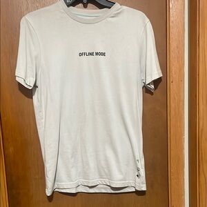Offline Mode White T-Shirt